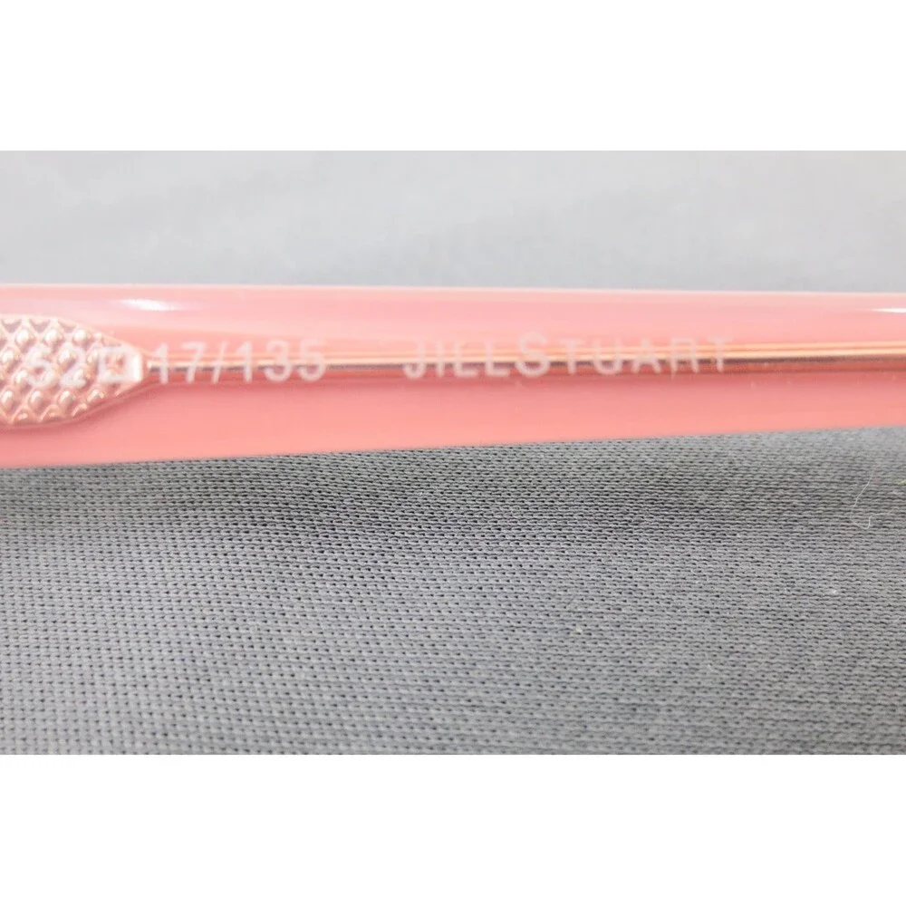 Jill Stuart Eyeglasses JS471-TCUF Brown Pink Rectangular Frames 52-17-135